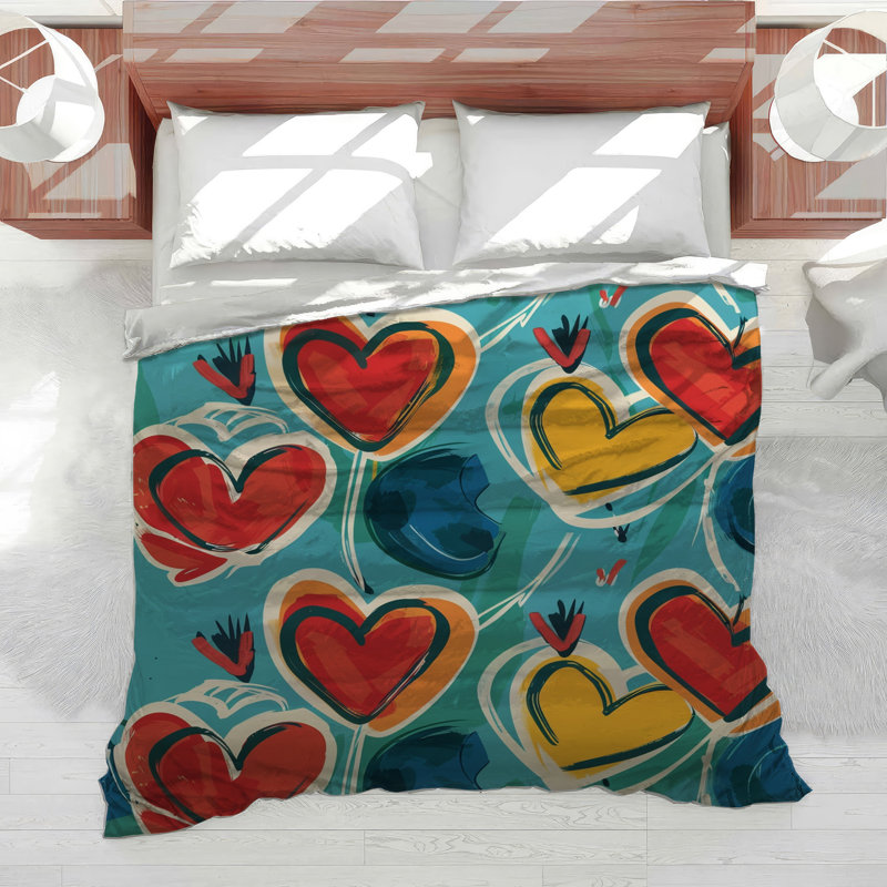 Édredon Hearts Love, Édredon grand