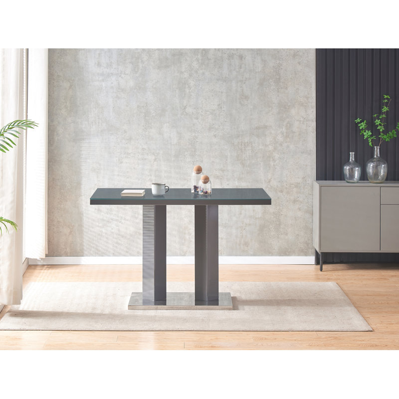 Atuf Dining Set, Black