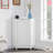 Damaj Triangle Corner Bathroom Storage Cabinet with Adjustable Shelf | Modern Design, Sturdy MDF Construction for Small Spaces-1428737012