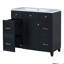 Ensemble de meuble-lavabo 36 po avec lavabo, lavabo simple, meuble-lavabo avec porte à fermeture douce et 3 tiroirs