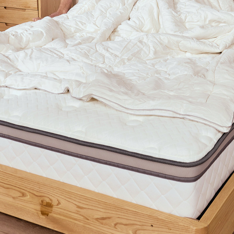Matelas hybride moyen en mousse viscoélastique imprégnée de gel 10 po BRN GoSleep, Grand
