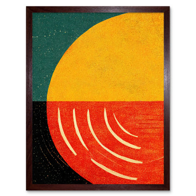 Simple Bold Abstract Modern Painting - Print