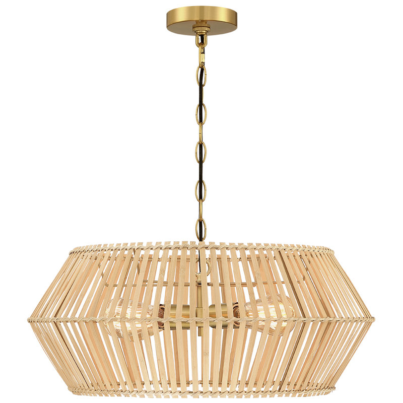 Lustre géométrique à 4 lumières Francesville