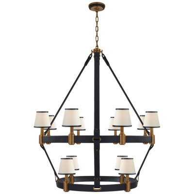 Ralph Lauren Riley 12 Light Large Chandelier