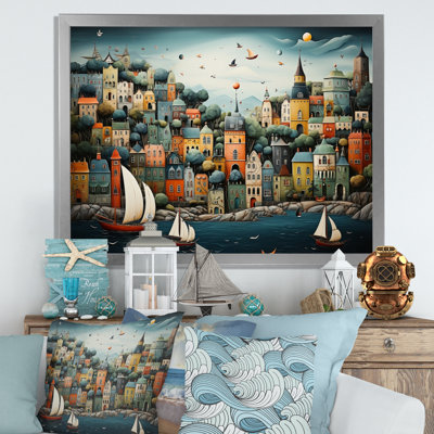 Coastal Dream Harbor Hues - Imprimé