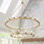 Lustre en roue de chariot à intensité variable 36 lumières Daquez-1817613487-1812014187