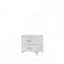 Table de chevet blanche