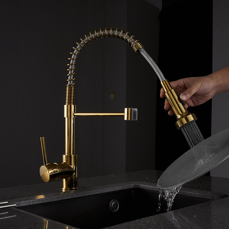Robinet de cuisine commercial Tempting Gold