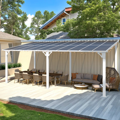 Aluminum Pergola with Canopy