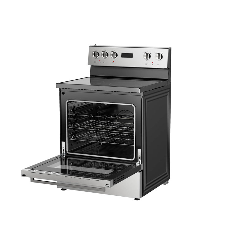 Marathon 30" Electric Glass Top Range, Stainless Steel