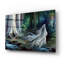 «Ghostly Forest» par Rey Klimt, art mural en verre acrylique-989810