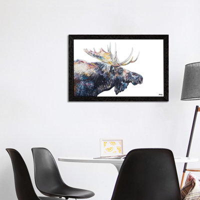 Jed by Becksy - Wrapped Canvas Print