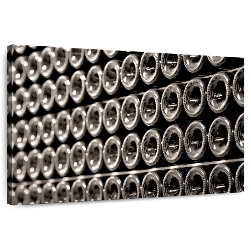Yarlin Vintage Wine Bottles, 8" H x 12" W