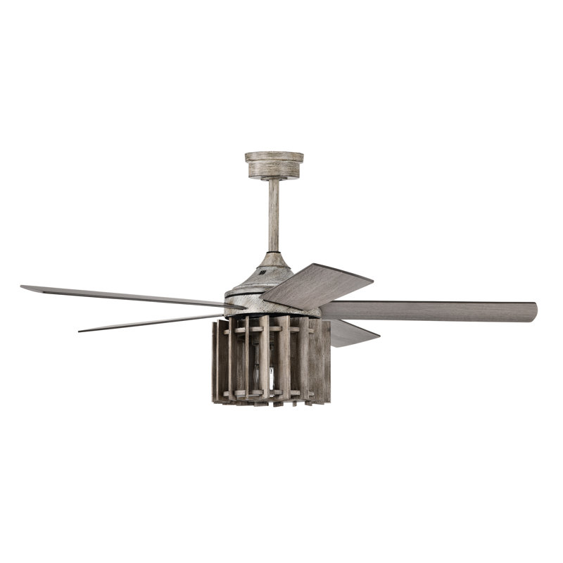 Ventilateur de plafond 52 po avec lumière Olivia