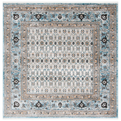 Tapis oriental gris / bleu Agostino