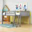 Lit mezzanine en bois avec échelle Janicka-836372698-836372693