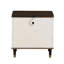 Table de chevet moderne et fonctionnelle à 2 tiroirs avec port USB, mobilier de chambre en bois durable pour un espace détendu et organisé