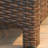 Outdoor Rattan Chaise Lounge Outdoor Wicker Chaise Lounge Set with Table , Cushion Included