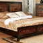Lit transitionnel pour grand lit en acacia / noyer massif 1pcs