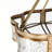 4 - Light Modern 17.7" Blossom Semi Flush Mount Chandelier