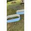 Lit de jardin surélevé en métal 12 po de hauteur 12 po (paquet de 2), boîte à fleurs ovale en métal 4 x 2 pi pour planter des légumes-131375235
