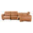 Astro 4-piece Genuine Leather Power Reclining Sectional