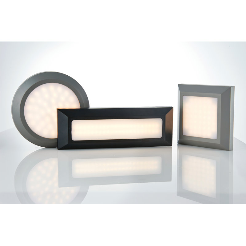 Penistone Black Integrated LED Deck Light