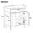 30" Single Bathroom Vanity With Ceramic Top-766125264