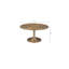 Table basse hypnotisante à piédestal-49789010