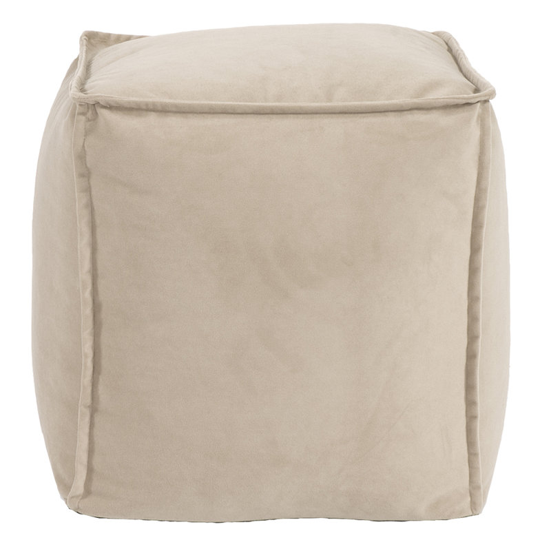 Olmo Upholstered Pouf, Sand