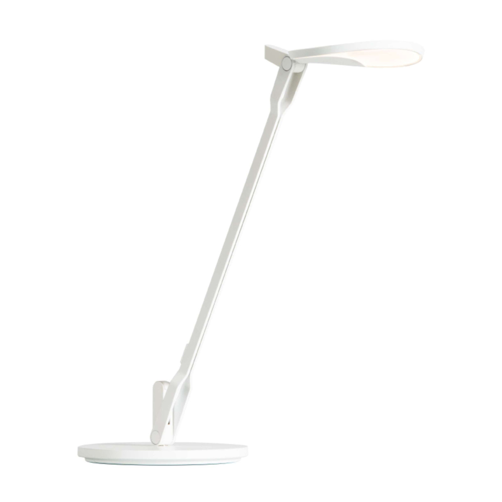 Splitty Metal USB Desk Lamp, Matte White