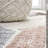 Joncarlos Geometric Scandi Colorblock Carved High-Low Multi Rug-1629806162