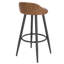 Crista Upholstered Counter Stool with Metal Frame-583764202-803584715