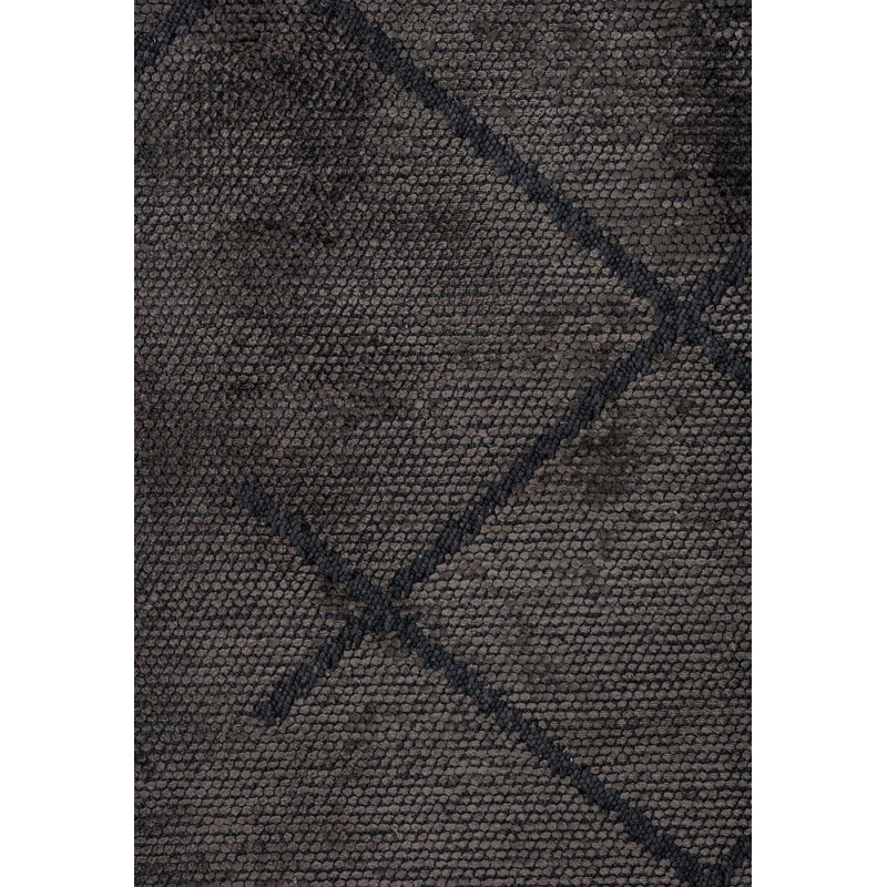 Trellis asymétrique à motif géométrique, Rectangle 6 pi 7 po x 8 pi 3 po