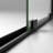 56-60" W X 72" H Semi-Frameless Sliding Shower Door, 5/16"(8Mm) Clear Scgg Tempered Glass, Matte Black Finish, Cut Adjustable Width 4"