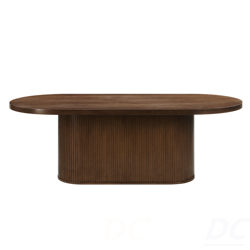 Gamarya Oak Finish Dining Table, Table