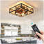 Ventilateur de plafond rustique et télécommande Farmhouse