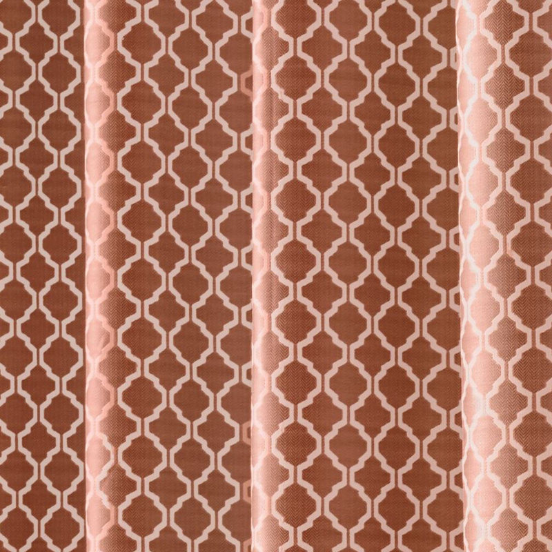 Dareece Cotswold Pencil Pleat Lined Curtains, Width 167 x Drop 228 cm, Orange