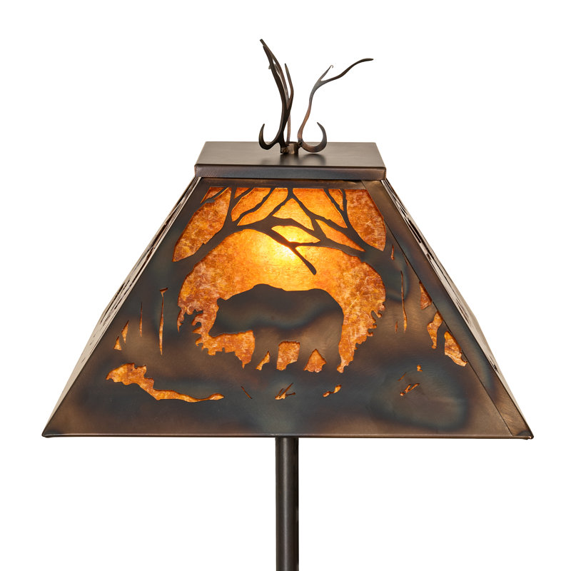 Bear At Dawn Floor Lamp