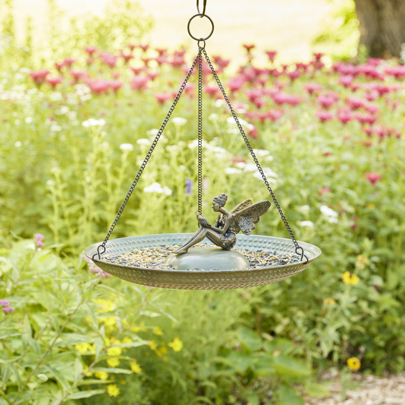 Alorie Copper Hanging Birdbath