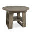 Table de salle à manger ronde extensible de 110 à 150 cm pour 4 à 6 personnes, table de cuisine ronde transformable en ovale avec rallonge intégrée rabattable, piètement stable en forme de H et tablette de rangement, grise-738472875