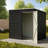 Space Saving Sheds, 6 X 4 Ft Metal Storage Modern Shed For Backyard