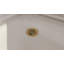 DreamLine SlimLine P 36 po x l 36 po x H 2 3/4 po Base de douche en alcôve à seuil simple avec drain central en laiton brossé de 2 po-118321673