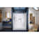 Infinity-Z 60" x 76.75" Rectangle Sliding Shower Enclosure with Base Included