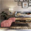 Nate - Pouf carré - Mélange à motifs-120220392
