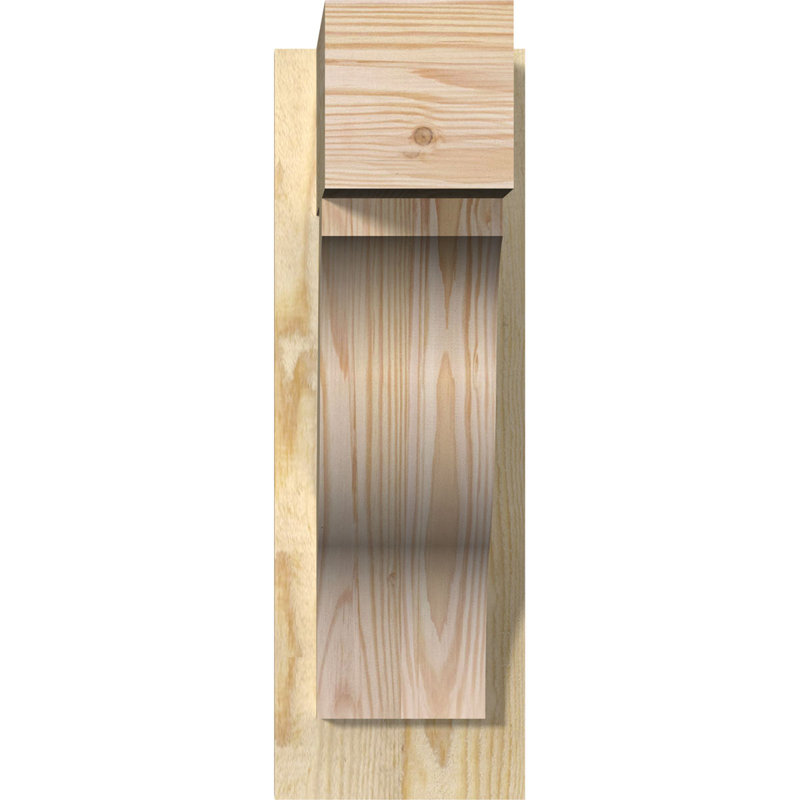 Jeu de blocs Funston, Sapin Douglas de 6 po (sciage brut), P 14 po x H 18 po