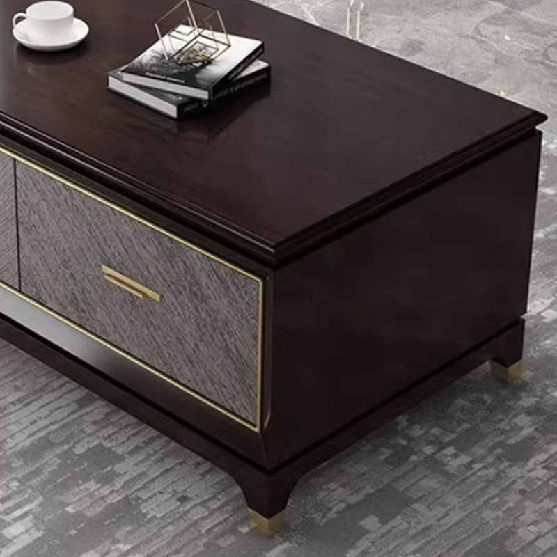 Table basse en bois massif de luxe Design Design