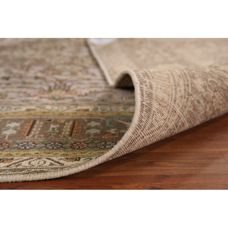 Tapis traditionnel mauve clair 6 x 9