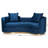 89'' Velvet Sofa