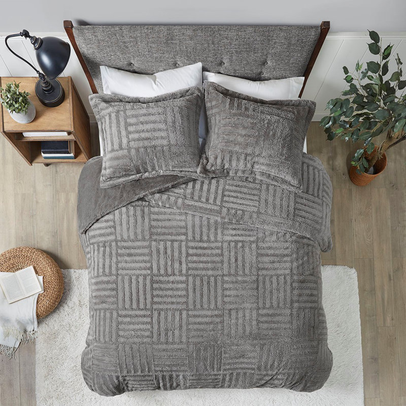 Mini ensemble d'édredon en duvet synthétique